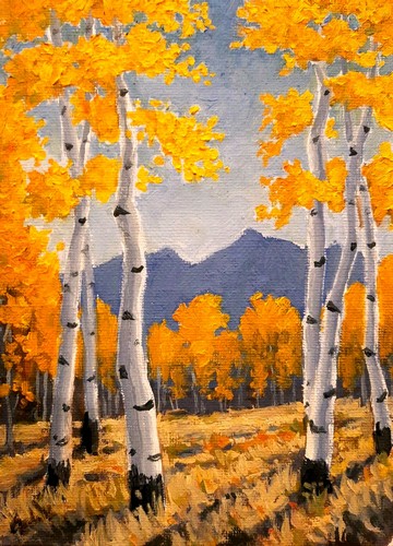 Colorado's Best Season 7x5 $230 at Hunter Wolff Gallery